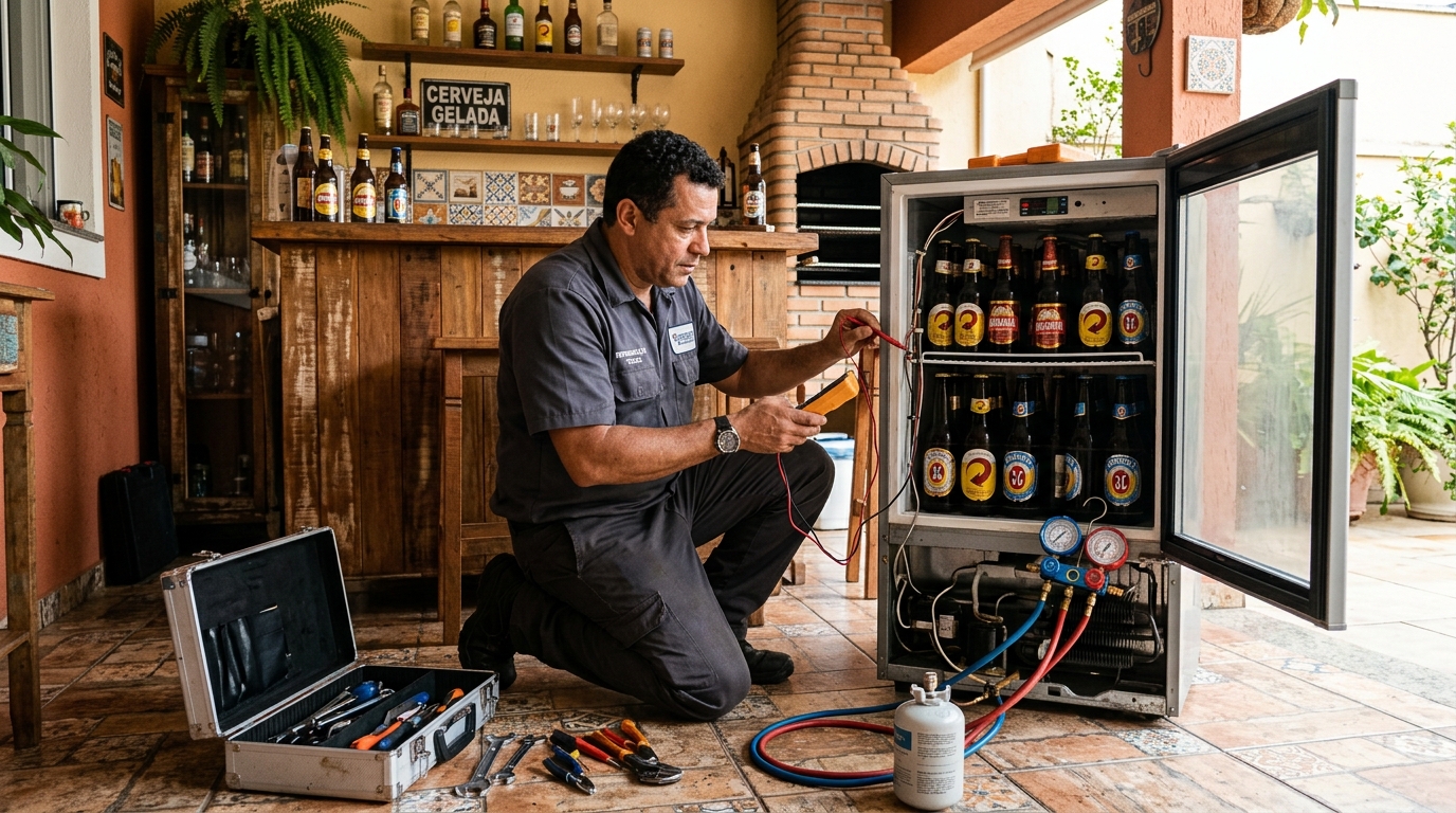 Assistência para Cervejeira Comercial em Maringá‑PR