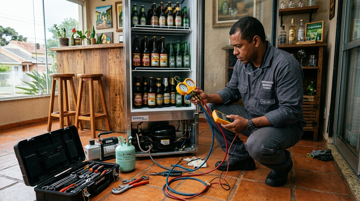 Conserto de Cervejeira em Maringá‑PR